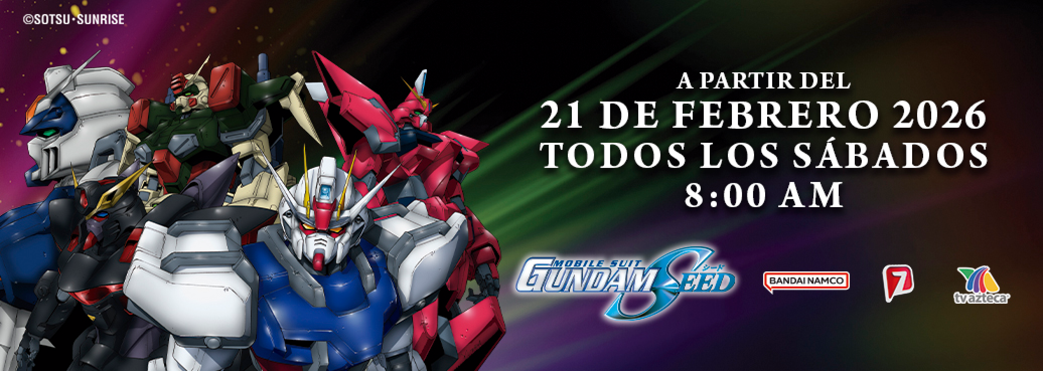 Gundam Seed - Transmisión en TV Azteca